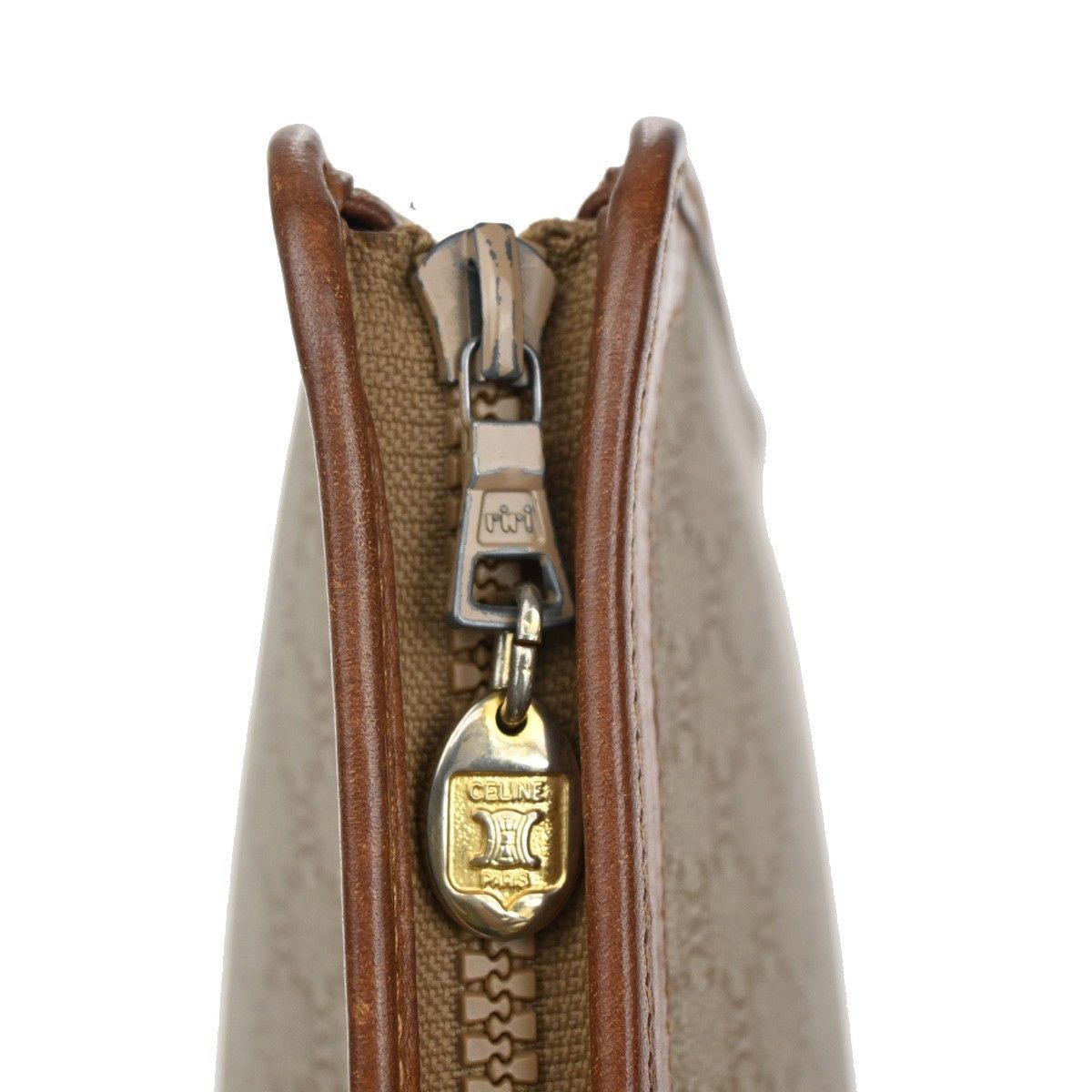 Celine Celine Macadam Pochette Canvas and Leather Size ONE SIZE - 10 Thumbnail