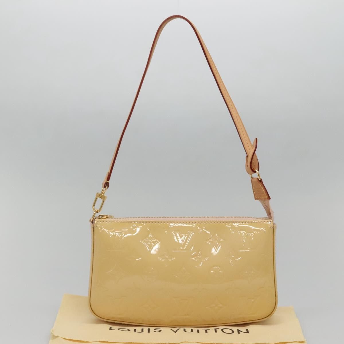 Louis Vuitton Louis Vuitton Pochette Accessoires Monogram Vernis with Monogram Canvas Size ONE SIZE - 12 Thumbnail