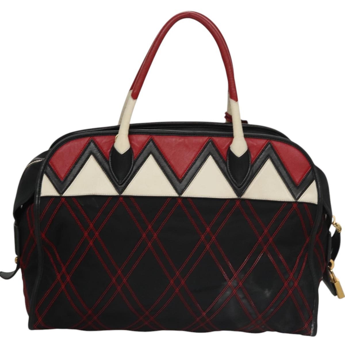 Prada Prada Convertible Boston Bag Vitello Shine Size ONE SIZE - 2 Thumbnail