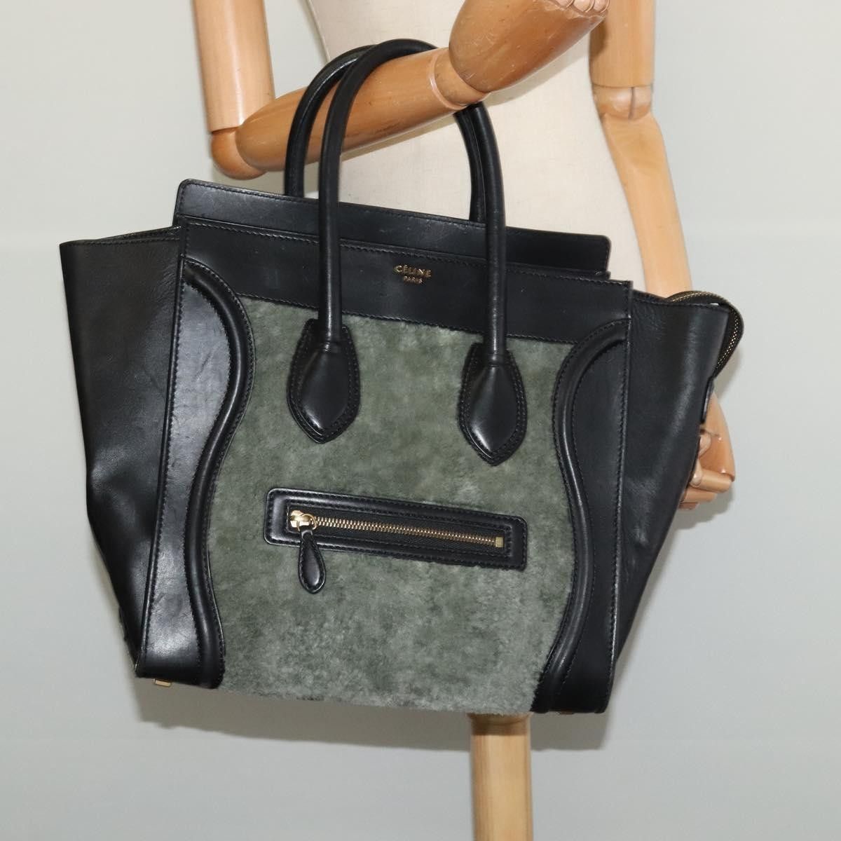 Celine Celine Bicolor Luggage Bag Nubuck Size ONE SIZE - 22 Thumbnail