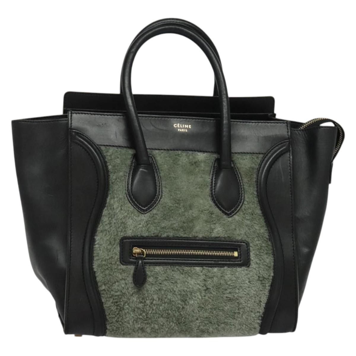 Celine Celine Bicolor Luggage Bag Nubuck Size ONE SIZE - 13 Thumbnail