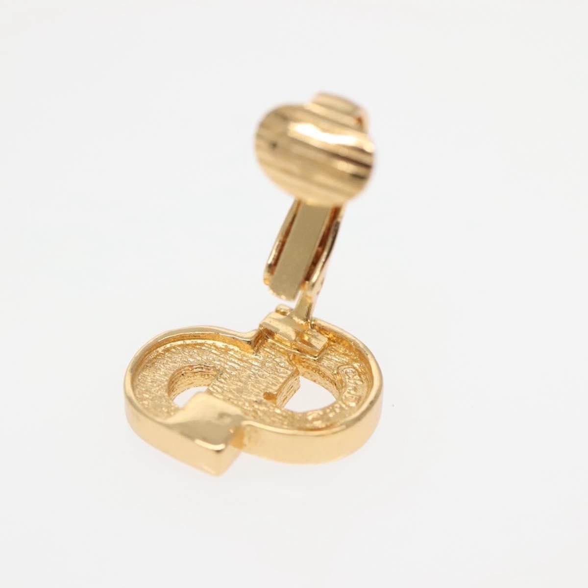 Dior Christian Dior CD Button Clip-On Earrings Metal Size ONE SIZE - 9 Thumbnail