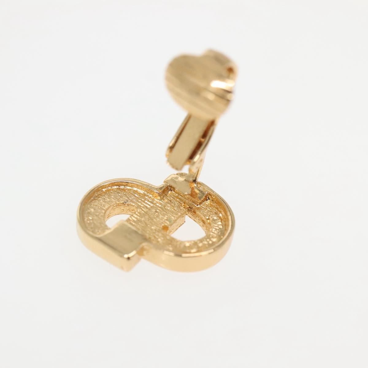 Dior Christian Dior CD Button Clip-On Earrings Metal Size ONE SIZE - 5 Thumbnail