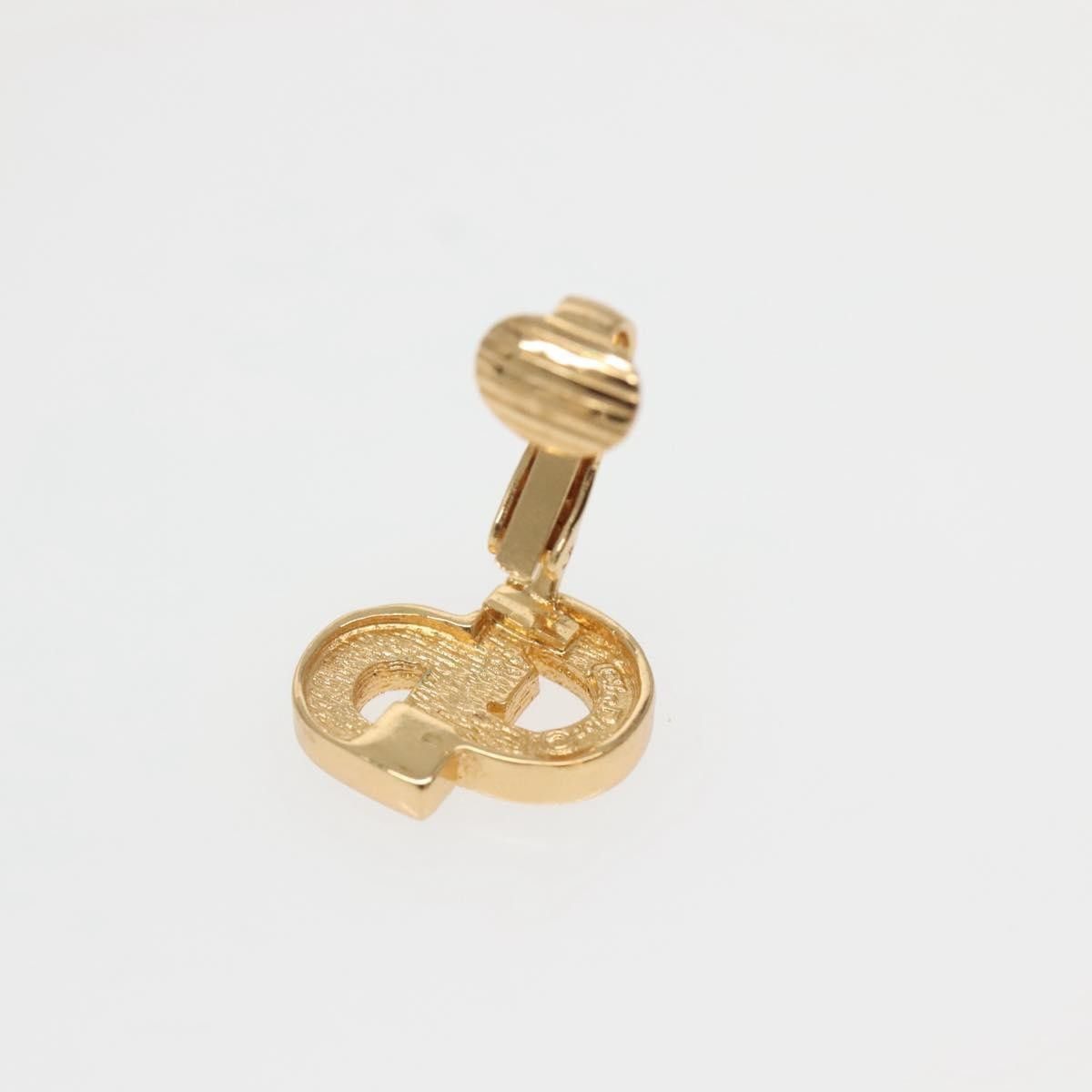 Dior Christian Dior CD Button Clip-On Earrings Metal Size ONE SIZE - 8 Thumbnail