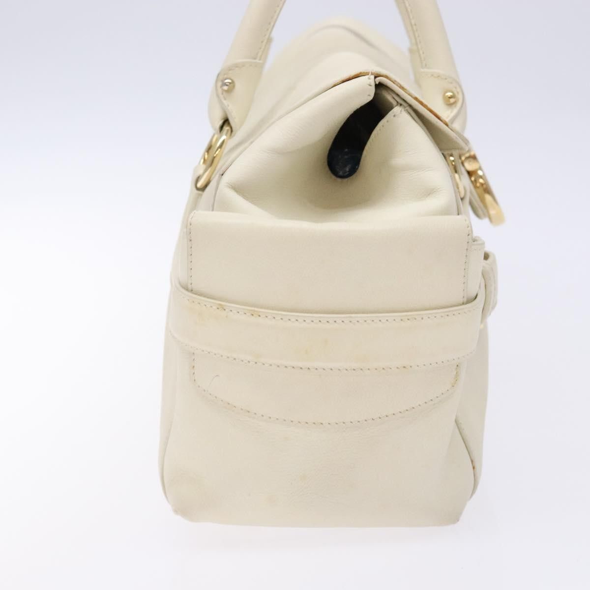 Salvatore Ferragamo Salvatore Ferragamo Gancini top handle Leather Size ONE SIZE - 4 Thumbnail
