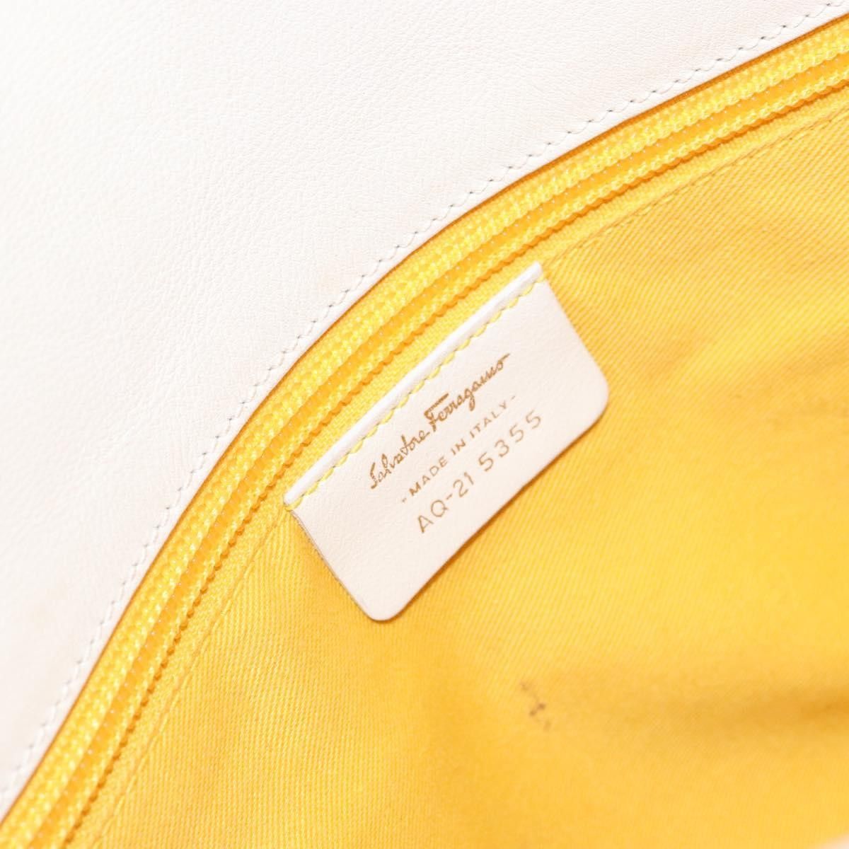 Salvatore Ferragamo Salvatore Ferragamo Gancini top handle Leather Size ONE SIZE - 6 Thumbnail