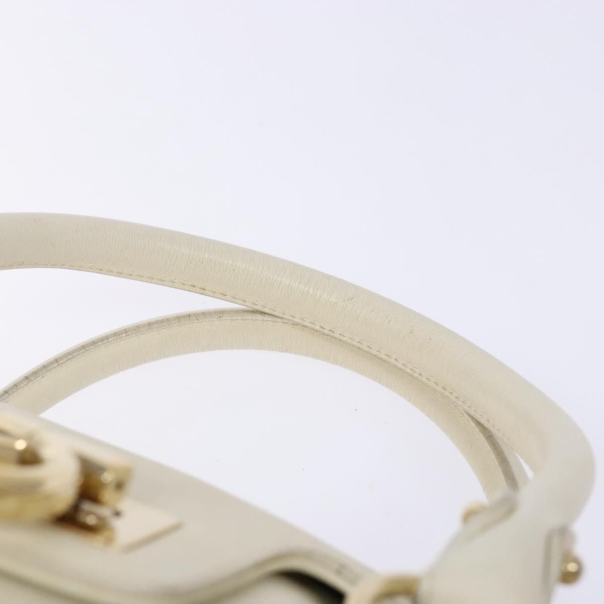 Salvatore Ferragamo Salvatore Ferragamo Gancini top handle Leather Size ONE SIZE - 13 Thumbnail