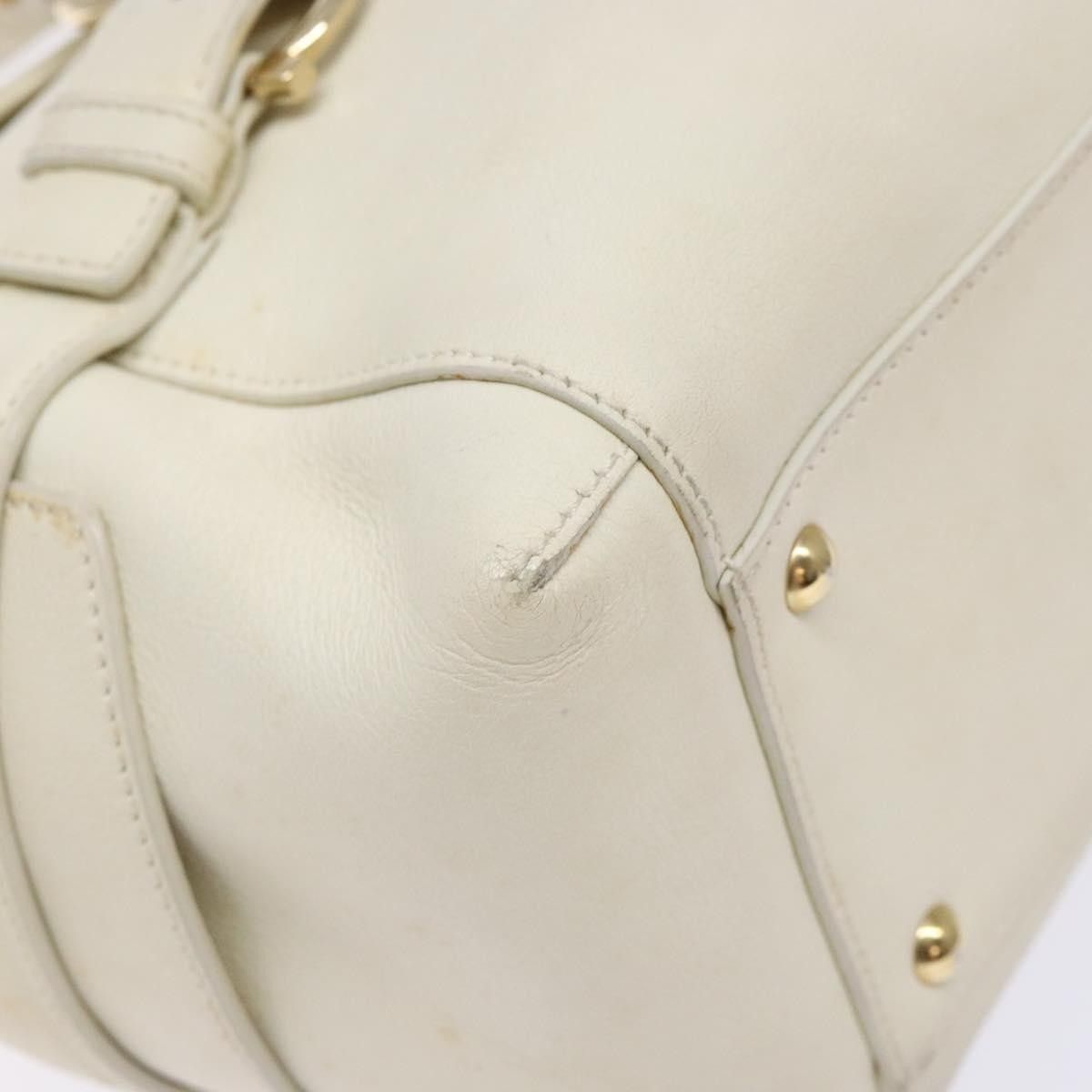 Salvatore Ferragamo Salvatore Ferragamo Gancini top handle Leather Size ONE SIZE - 10 Thumbnail