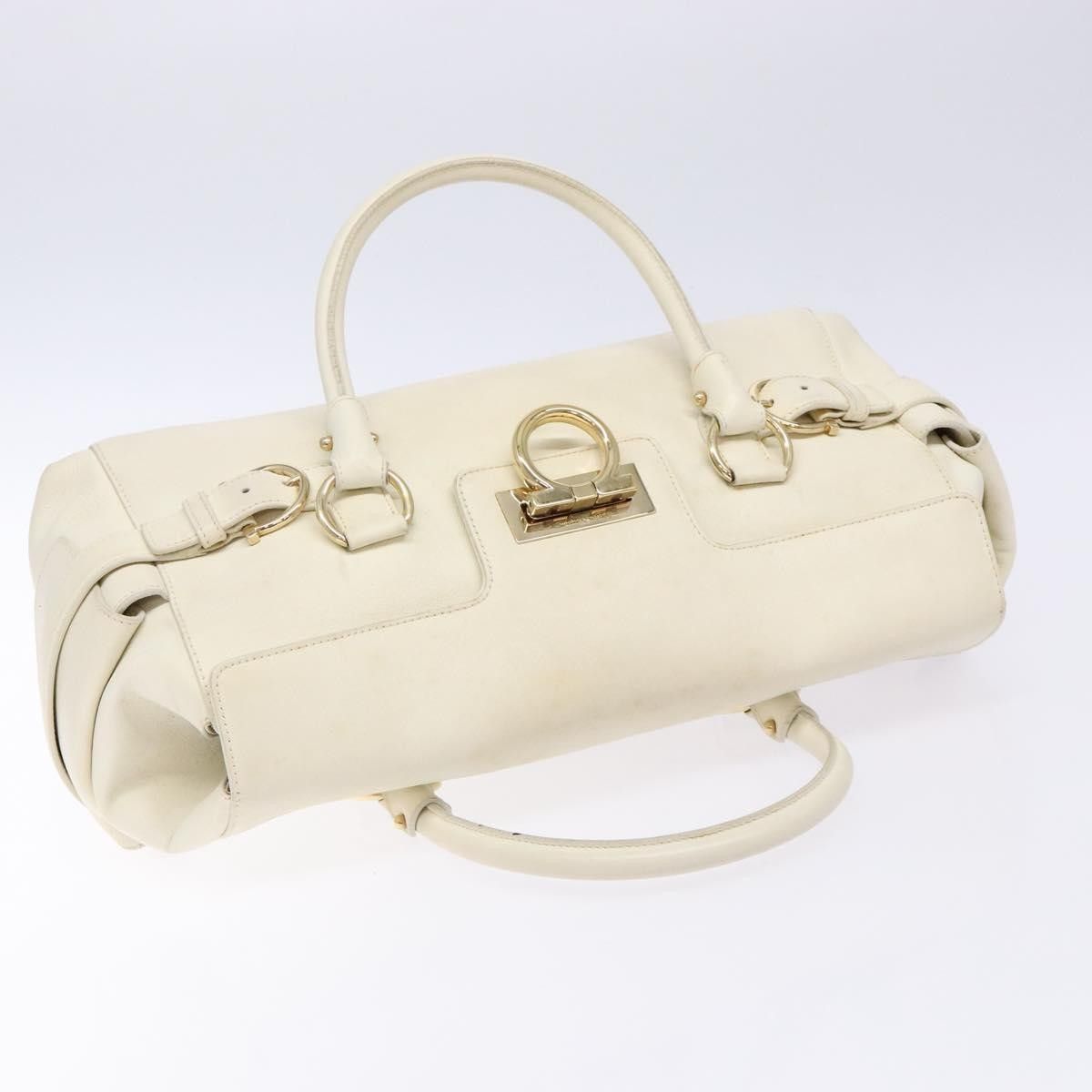 Salvatore Ferragamo Salvatore Ferragamo Gancini top handle Leather Size ONE SIZE - 14 Thumbnail