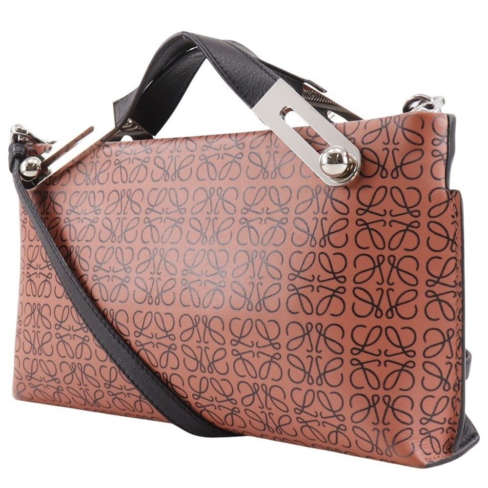 Loewe Loewe Missy Handbag Anagram Printed Leather Size ONE SIZE - 5 Thumbnail