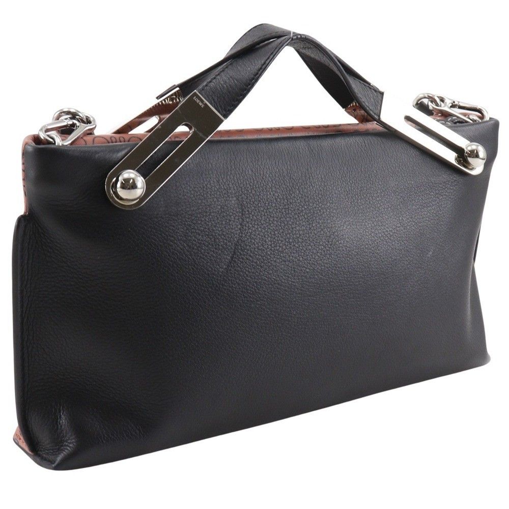 Loewe Loewe Missy Handbag Anagram Printed Leather Size ONE SIZE - 2 Thumbnail