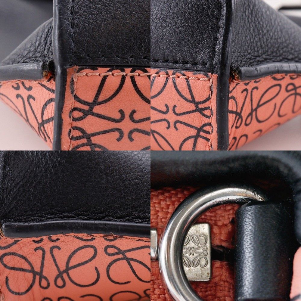 Loewe Loewe Missy Handbag Anagram Printed Leather Size ONE SIZE - 10 Thumbnail