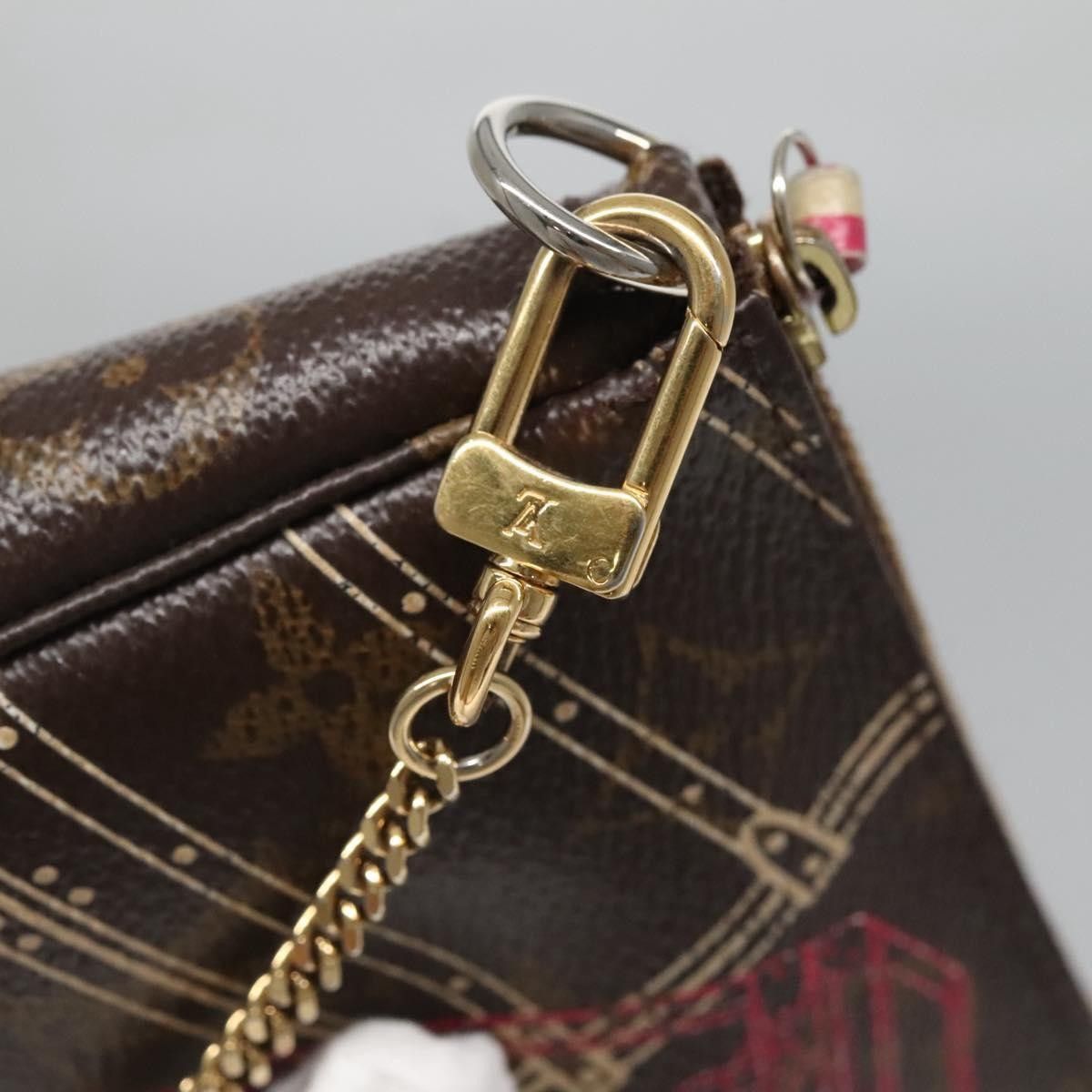 Louis Vuitton Louis Vuitton Pochette Accessoires Limited Edition Christmas Animation Monogram Canvas Size ONE SIZE - 18 Thumbnail