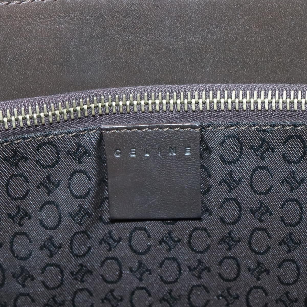 Celine Celine Vintage Macadam Shopper Tote Leather Size ONE SIZE - 17 Thumbnail