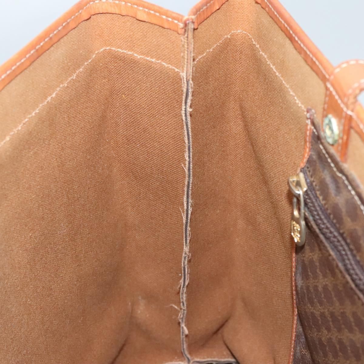 Celine Celine Vintage Macadam Handbag Leather Size ONE SIZE - 18 Thumbnail