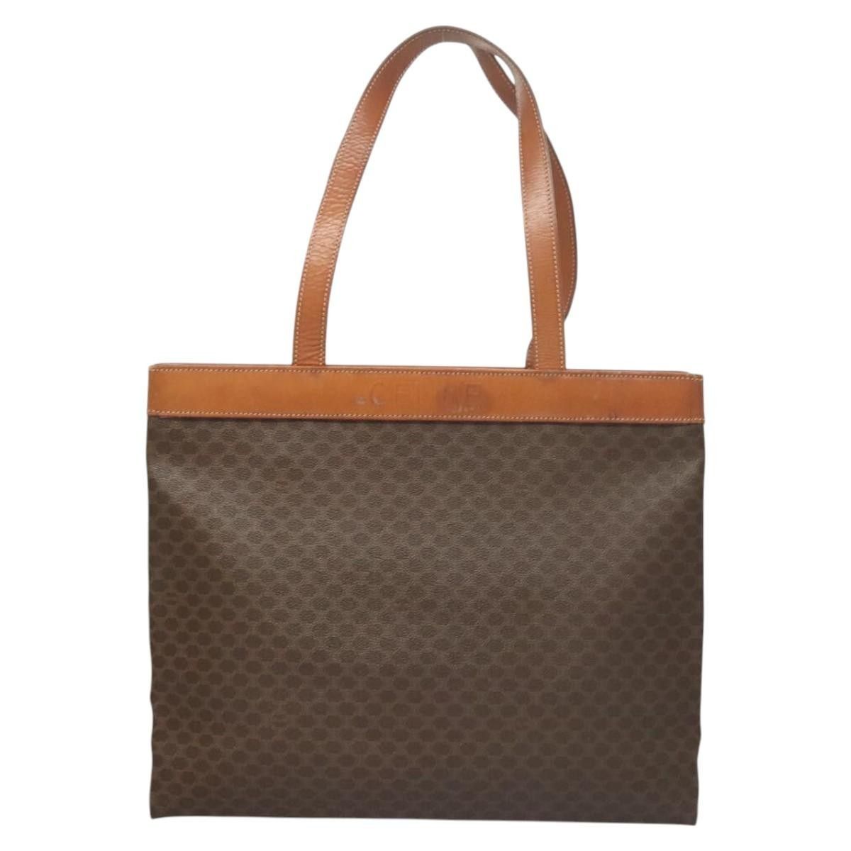 Celine Celine Vintage Macadam Handbag Leather Size ONE SIZE - 13 Thumbnail