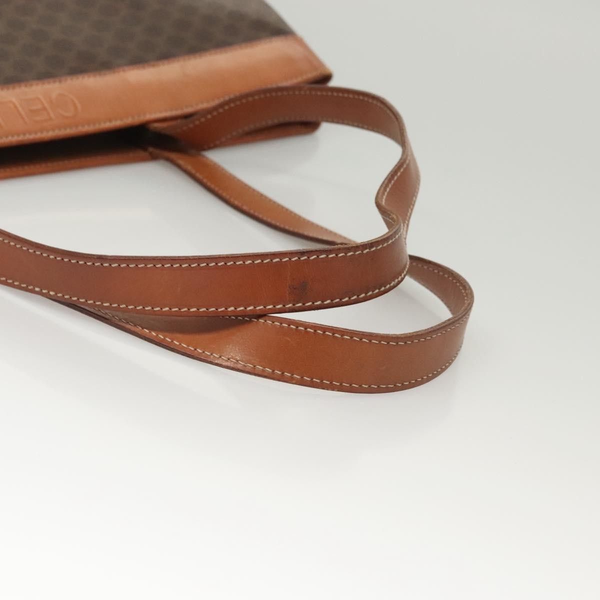 Celine Celine Vintage Macadam Handbag Leather Size ONE SIZE - 7 Thumbnail