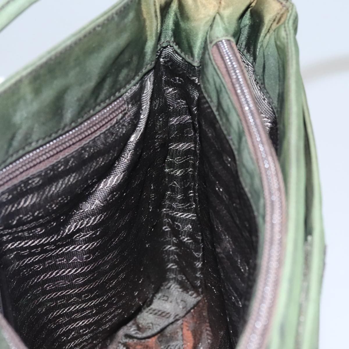 Prada Prada Tall Zip Top Hobo Soft Calf Size ONE SIZE - 19 Thumbnail