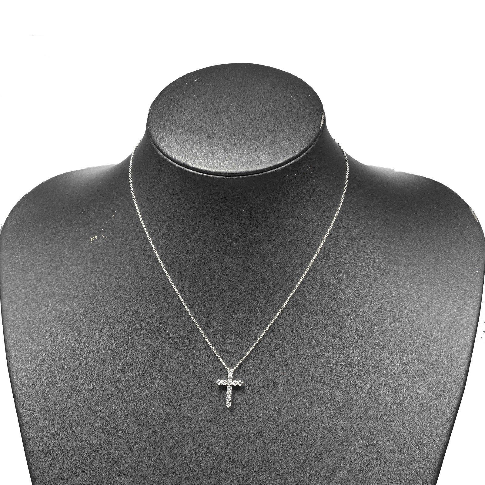 Tiffany & Co. Tiffany & Co. Cross Pendant Platinum and Diamonds Size ONE SIZE - 7 Thumbnail