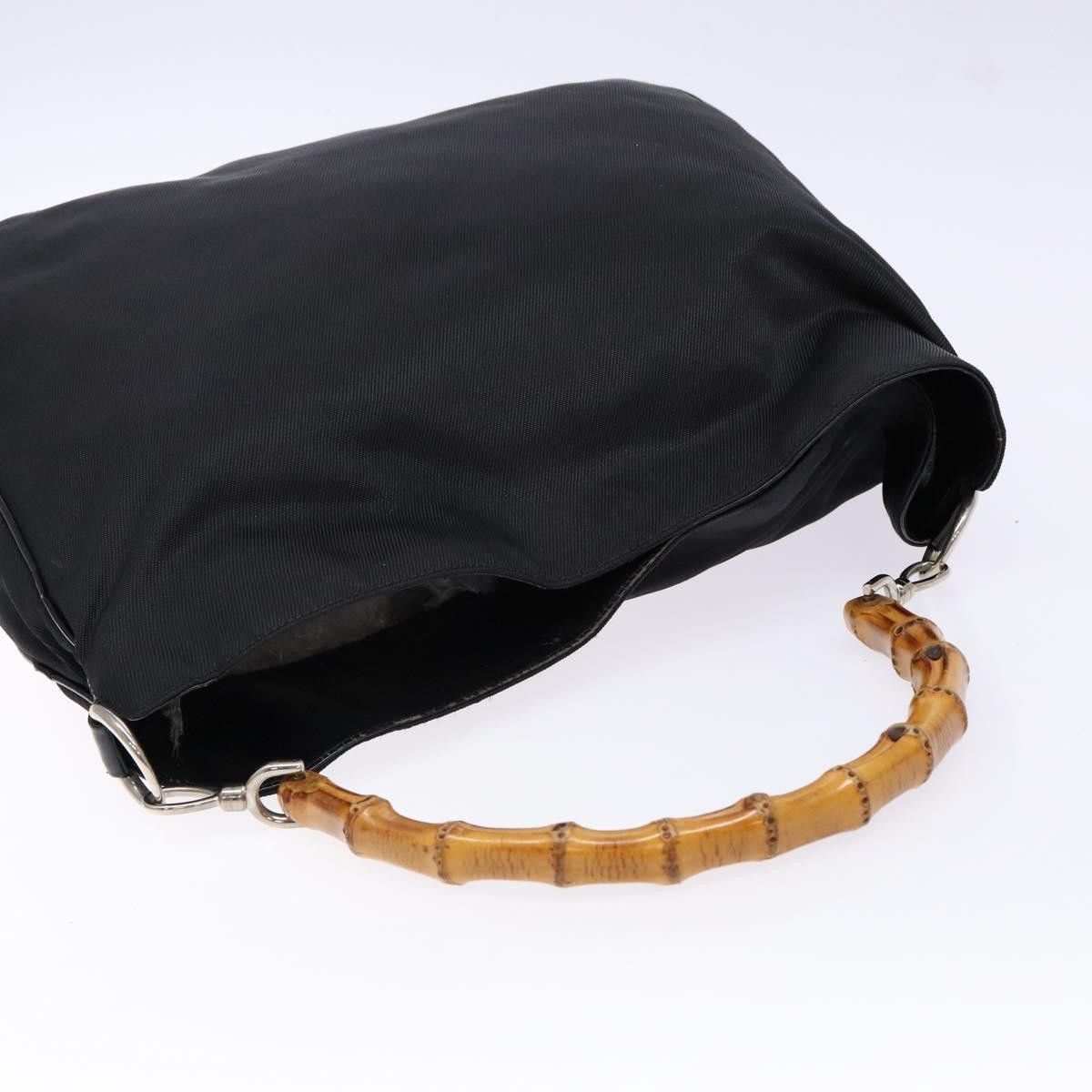 Gucci Gucci Vintage Bamboo Handle Tote Nylon Size ONE SIZE - 6 Thumbnail