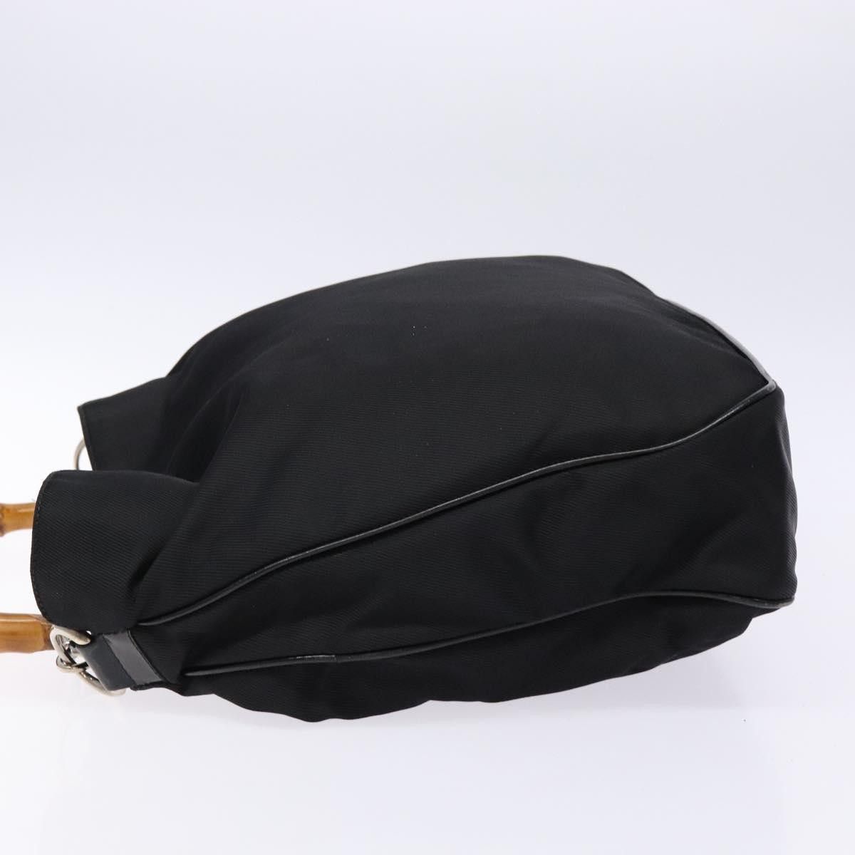 Gucci Gucci Vintage Bamboo Handle Tote Nylon Size ONE SIZE - 4 Thumbnail