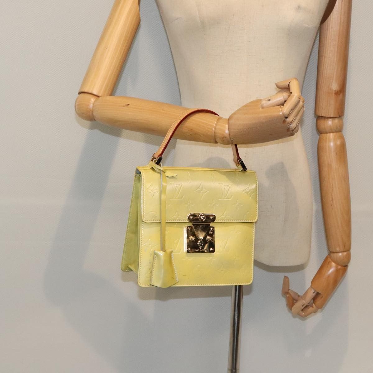 Louis Vuitton Louis Vuitton Spring Street NM Handbag Monogram Vernis with Monogram Canvas Size ONE SIZE - 20 Thumbnail