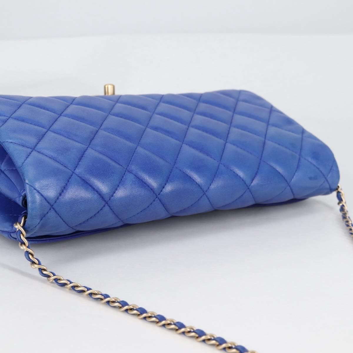 Chanel Chanel Chain Flap Shoulder Bag Quilted Lambskin Size ONE SIZE - 12 Thumbnail