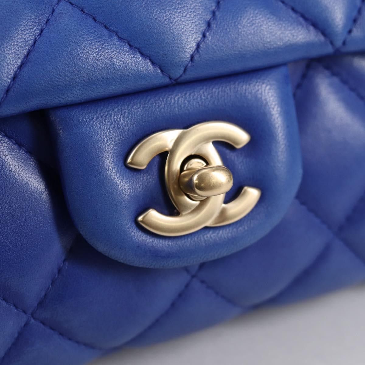 Chanel Chanel Chain Flap Shoulder Bag Quilted Lambskin Size ONE SIZE - 16 Thumbnail