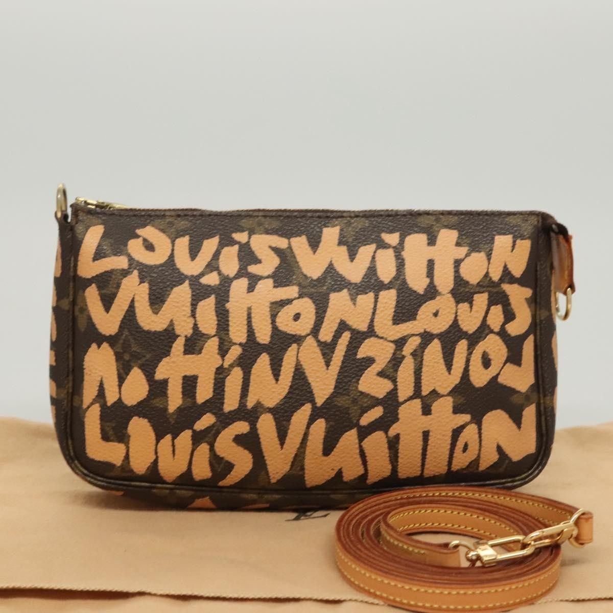 Louis Vuitton Louis Vuitton Pochette Accessoires Limited Edition Monogram Graffiti Size ONE SIZE - 14 Thumbnail