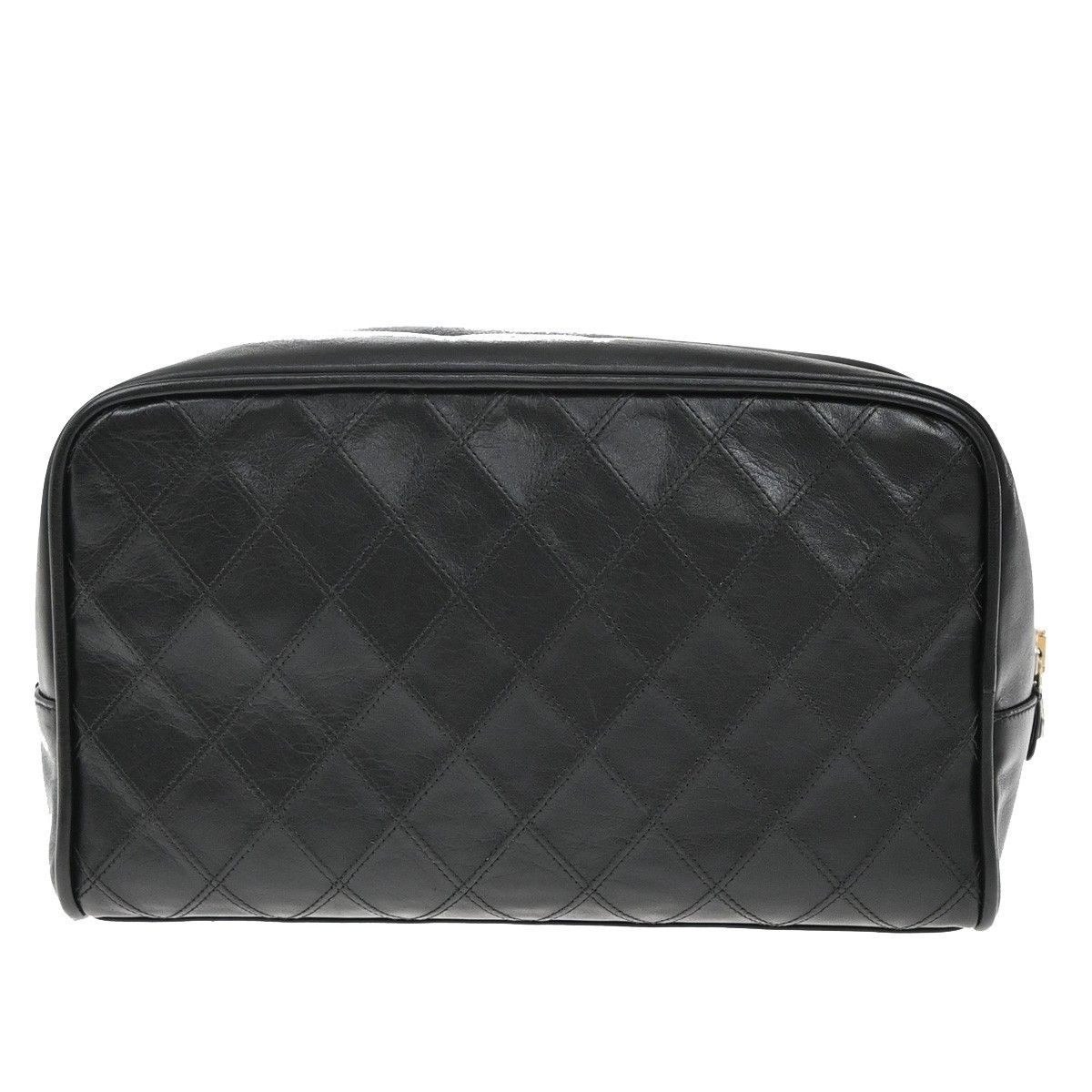 Chanel Chanel Vintage Diamond CC Camera Bag Quilted Caviar Size ONE SIZE - 2 Thumbnail