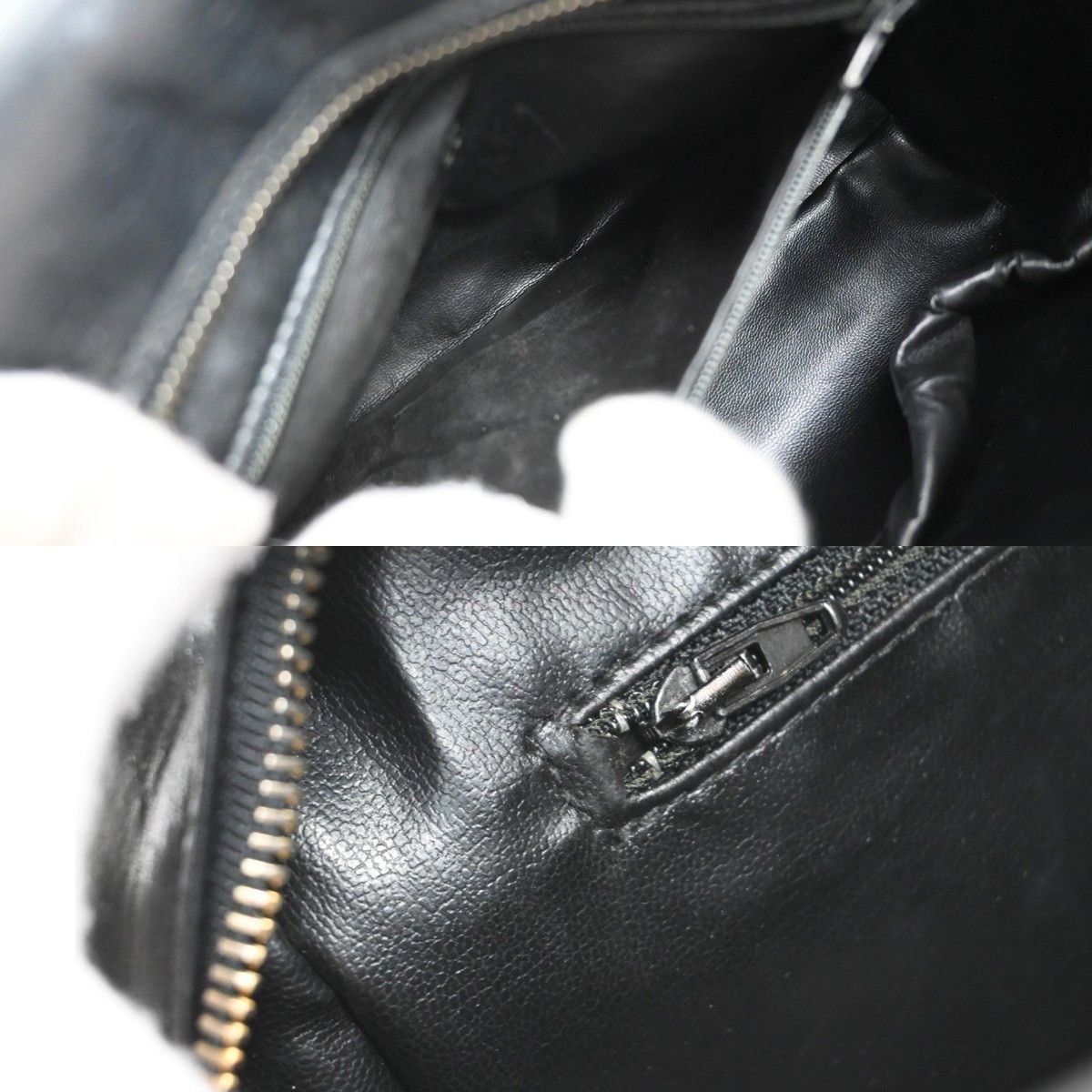 Chanel Chanel Vintage Diamond CC Camera Bag Quilted Caviar Size ONE SIZE - 10 Thumbnail