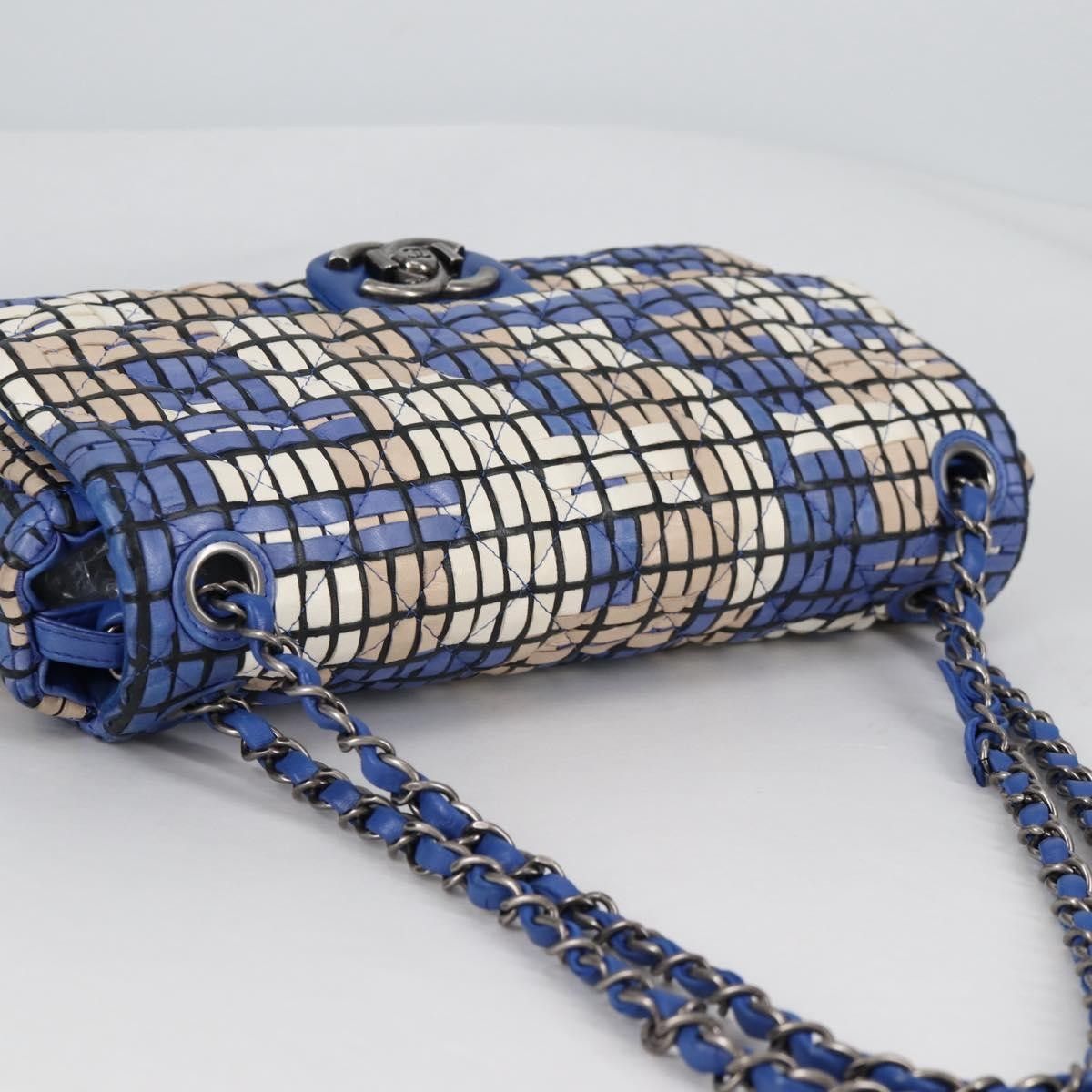 Chanel Chanel Mosaic Flap Bag Embellished Lambskin Size ONE SIZE - 18 Thumbnail