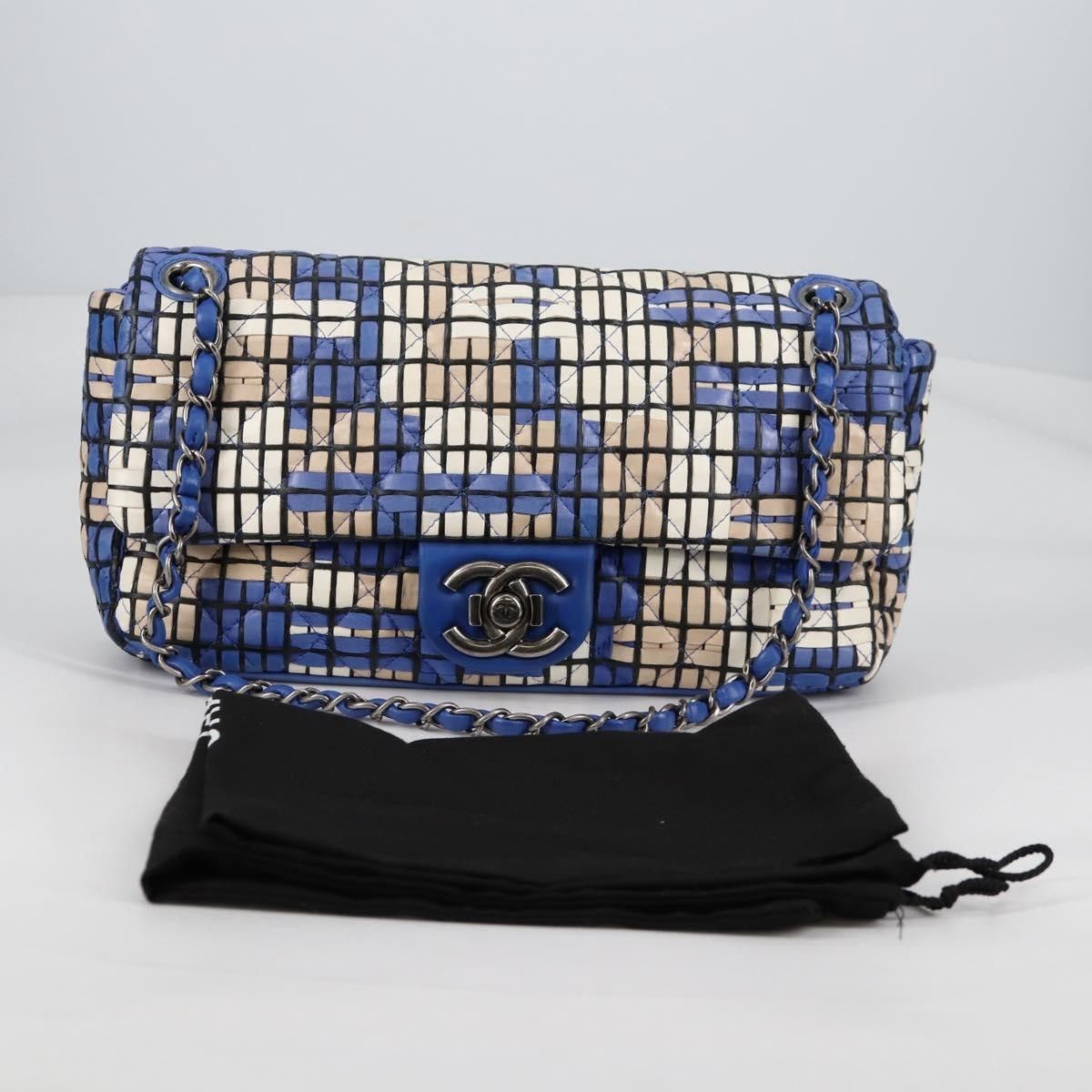 Chanel Chanel Mosaic Flap Bag Embellished Lambskin Size ONE SIZE - 16 Thumbnail