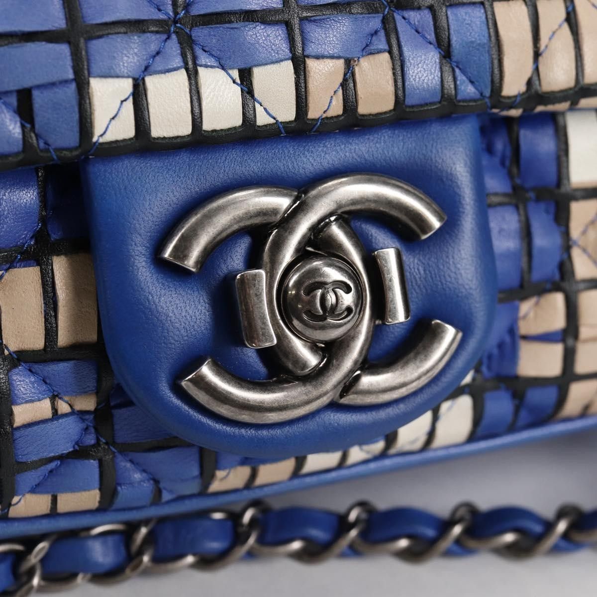 Chanel Chanel Mosaic Flap Bag Embellished Lambskin Size ONE SIZE - 15 Thumbnail