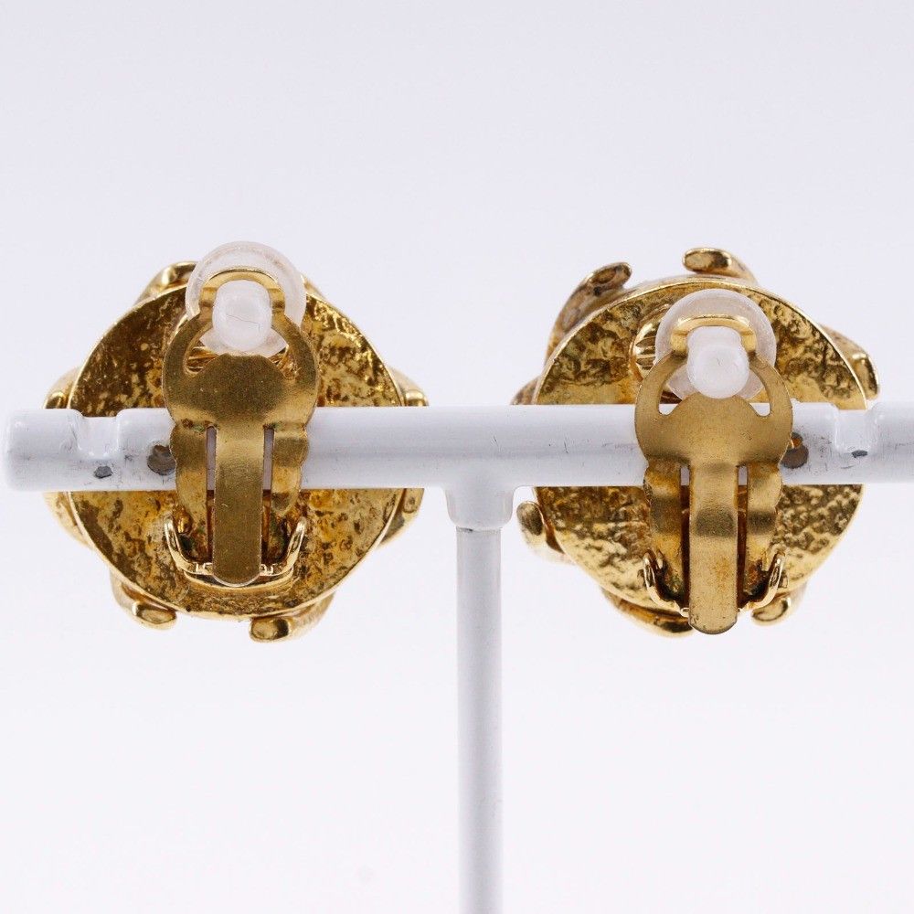 Chanel Chanel Vintage CC Earrings Metal Size ONE SIZE - 2 Thumbnail