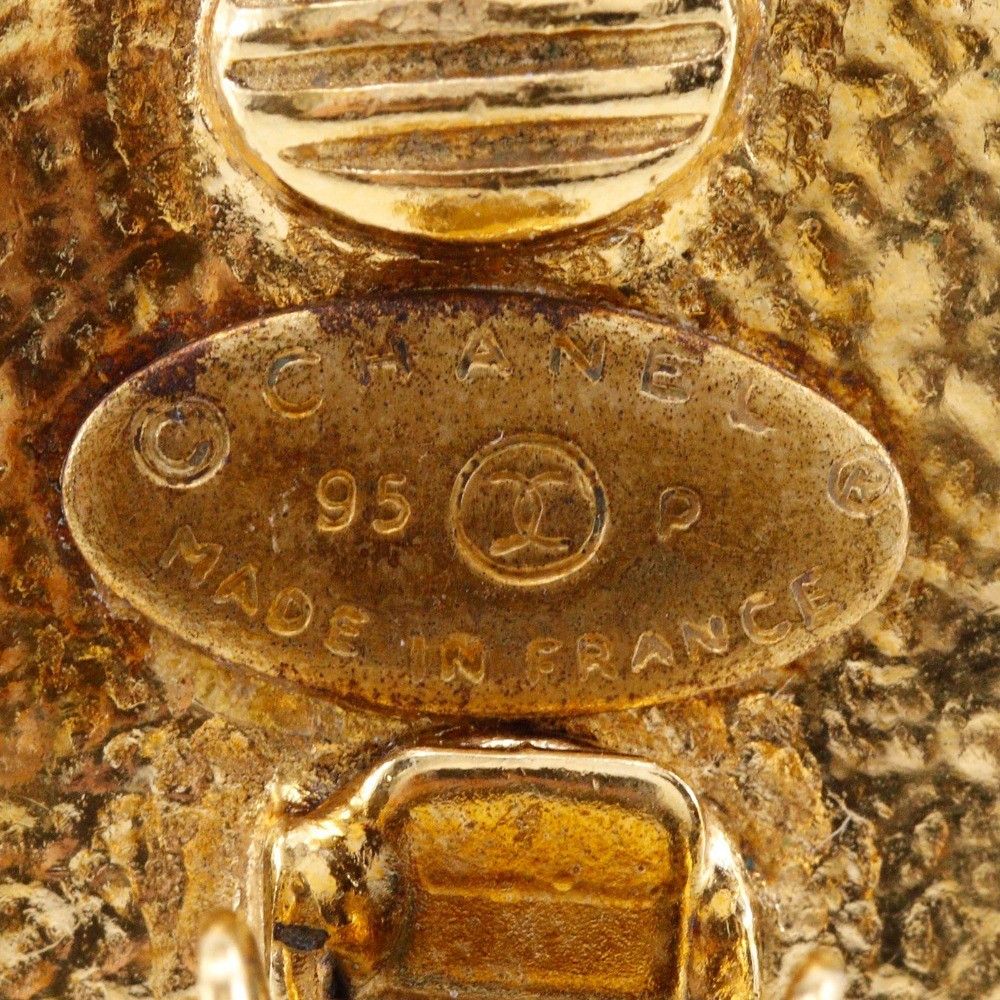 Chanel Chanel Vintage CC Earrings Metal Size ONE SIZE - 4 Thumbnail