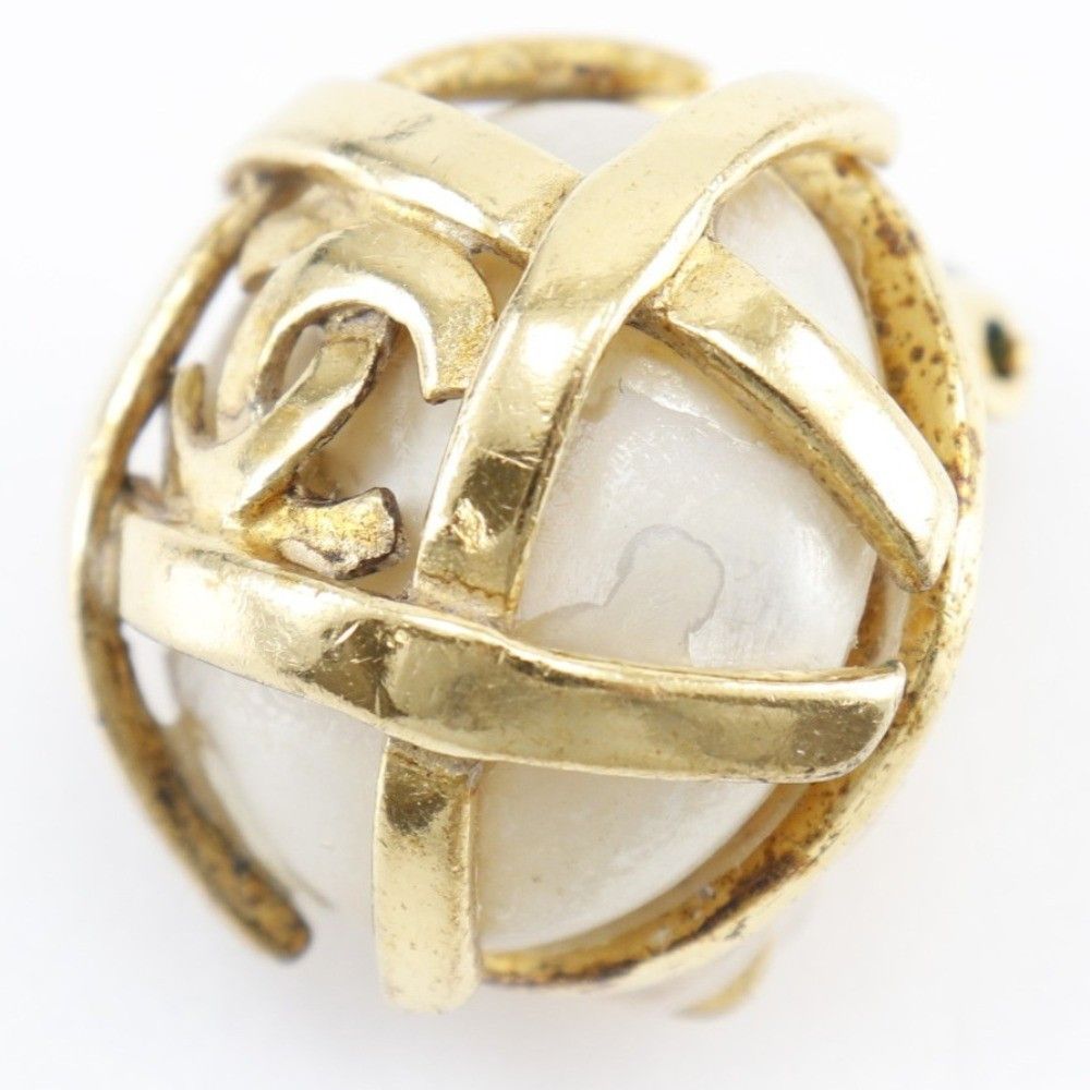 Chanel Chanel Vintage CC Earrings Metal Size ONE SIZE - 6 Thumbnail