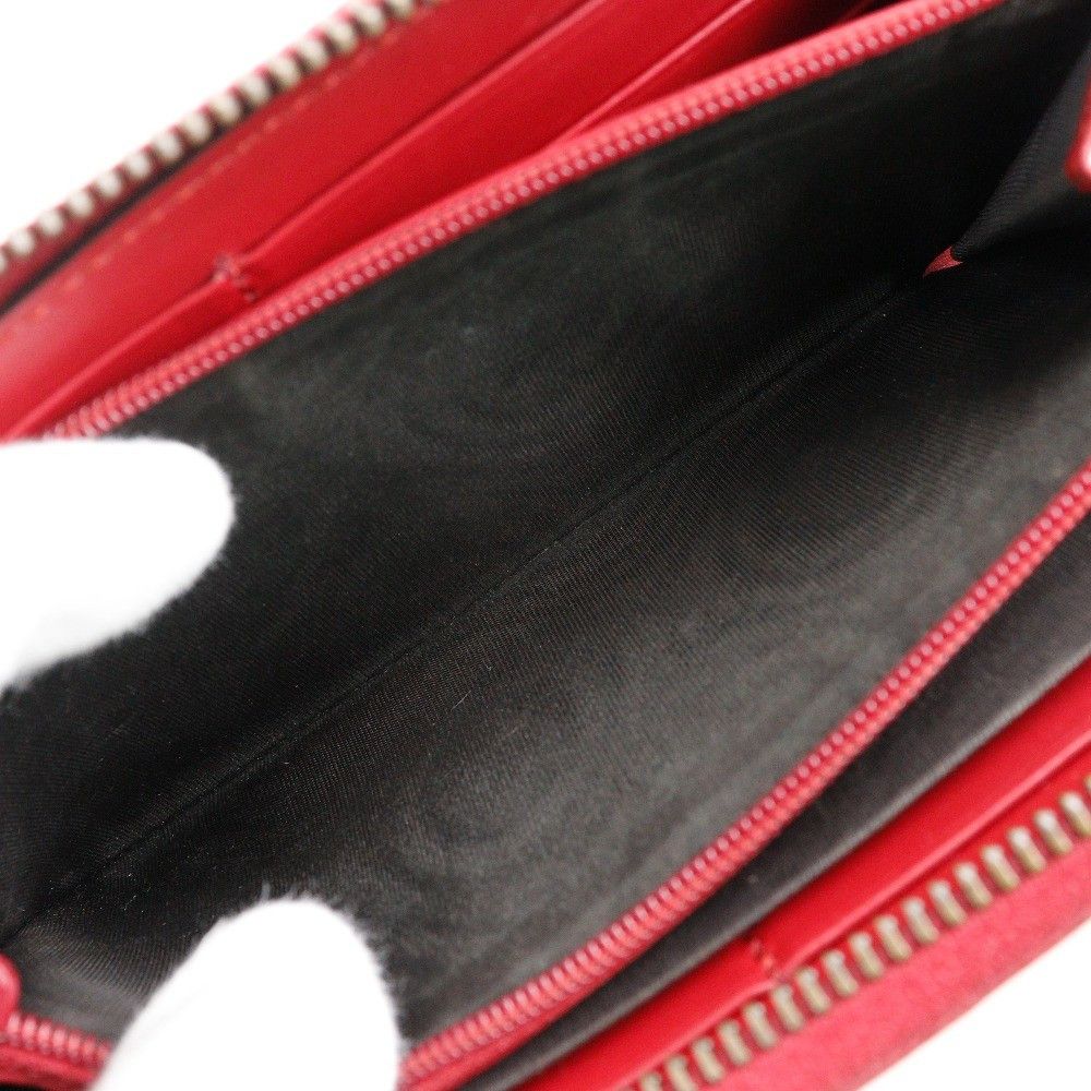 Gucci Gucci GG Marmont Zip Around Wallet Matelasse Leather Size ONE SIZE - 12 Thumbnail