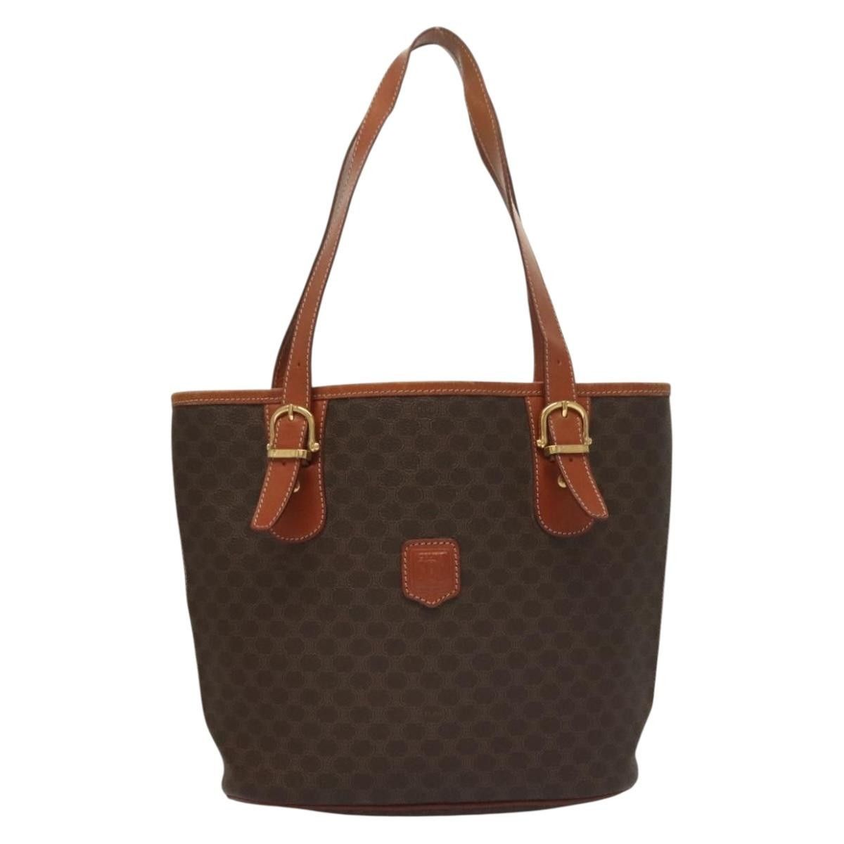 Celine Celine Vintage Macadam Handbag Leather Size ONE SIZE - 13 Thumbnail
