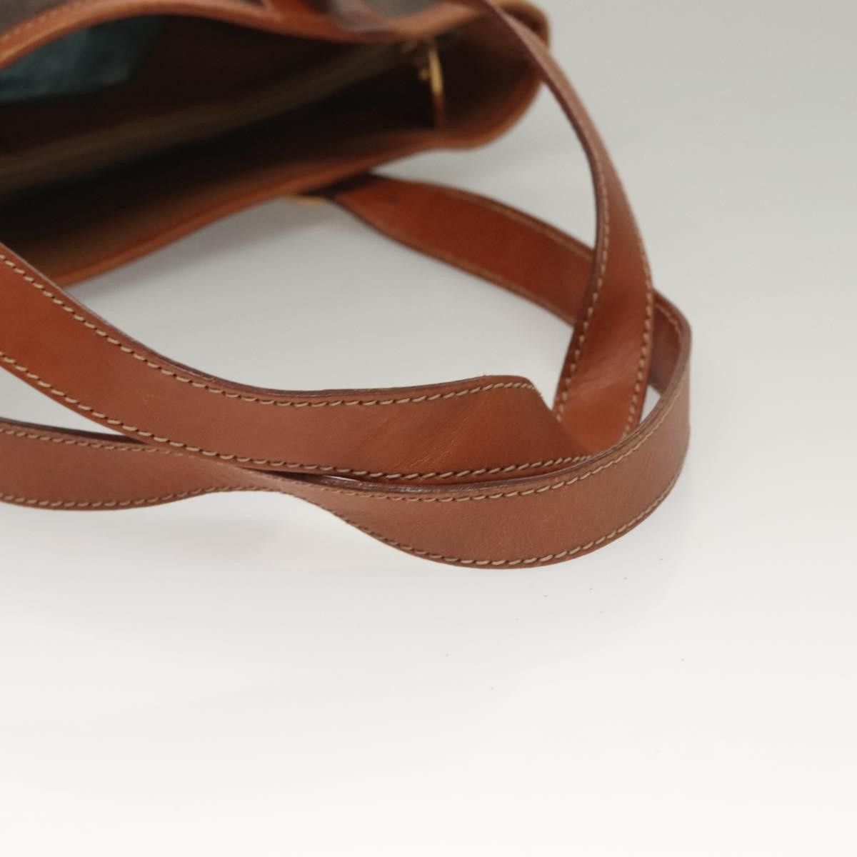 Celine Celine Vintage Macadam Handbag Leather Size ONE SIZE - 7 Thumbnail
