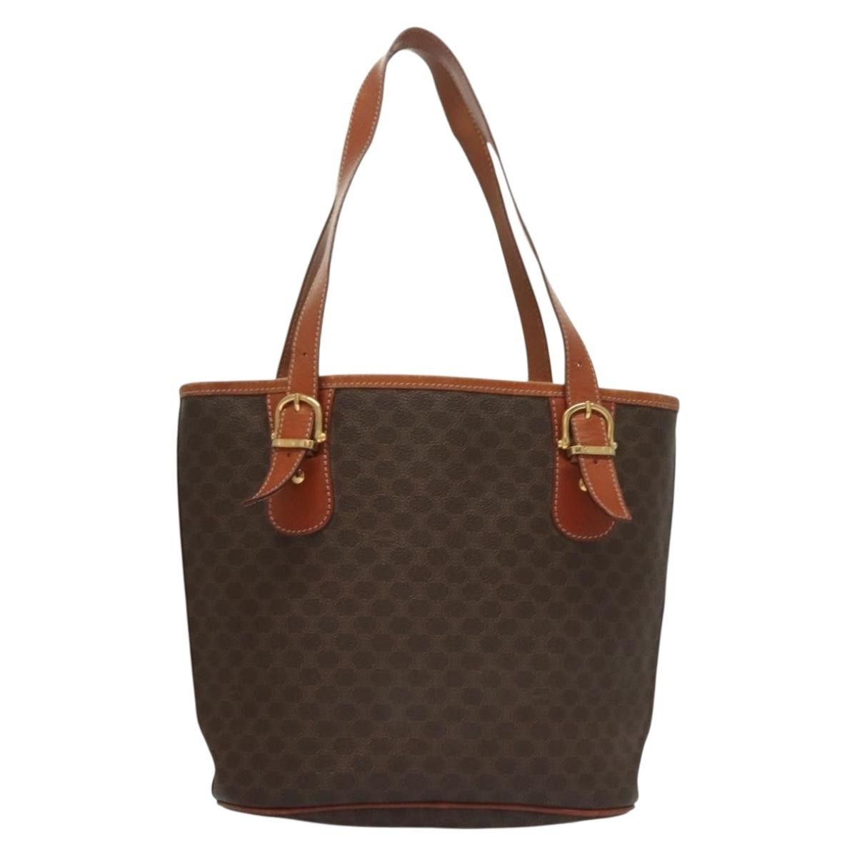 Celine Celine Vintage Macadam Handbag Leather Size ONE SIZE - 2 Thumbnail