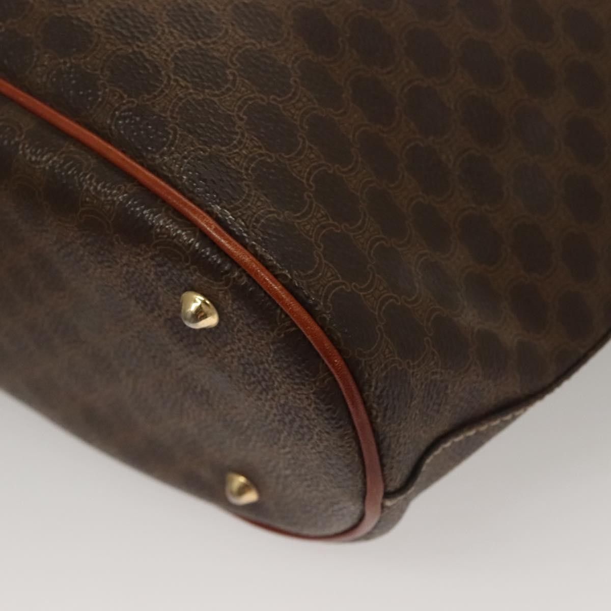 Celine Celine Vintage Macadam Handbag Leather Size ONE SIZE - 16 Thumbnail