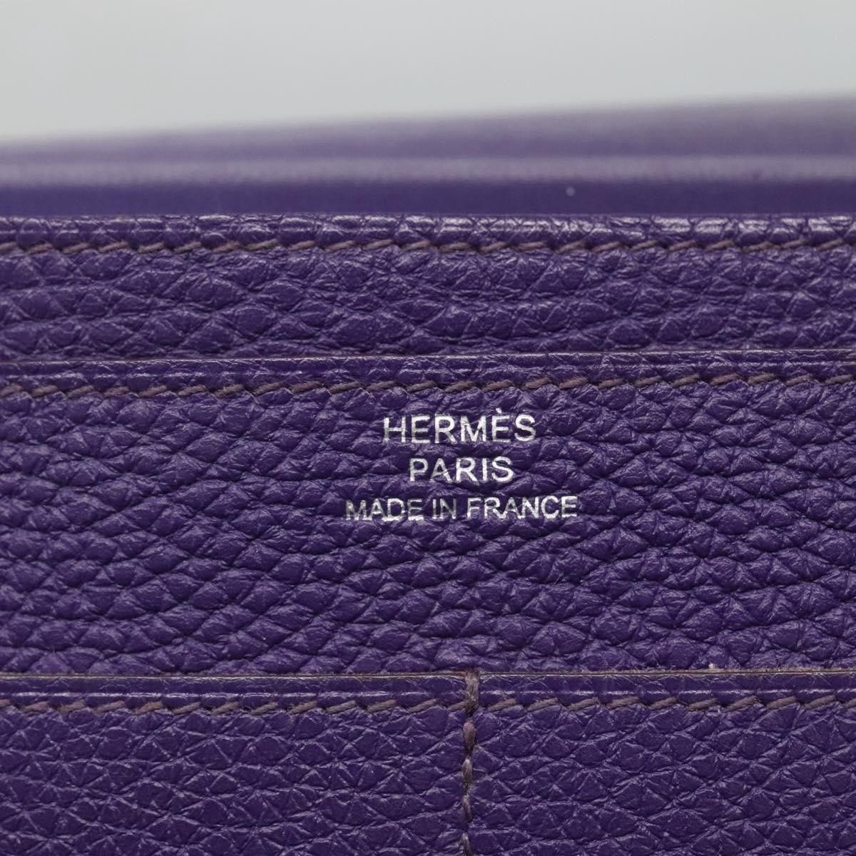 Hermes Hermes Dogon Duo Combined Wallet Leather Size ONE SIZE - 17 Thumbnail