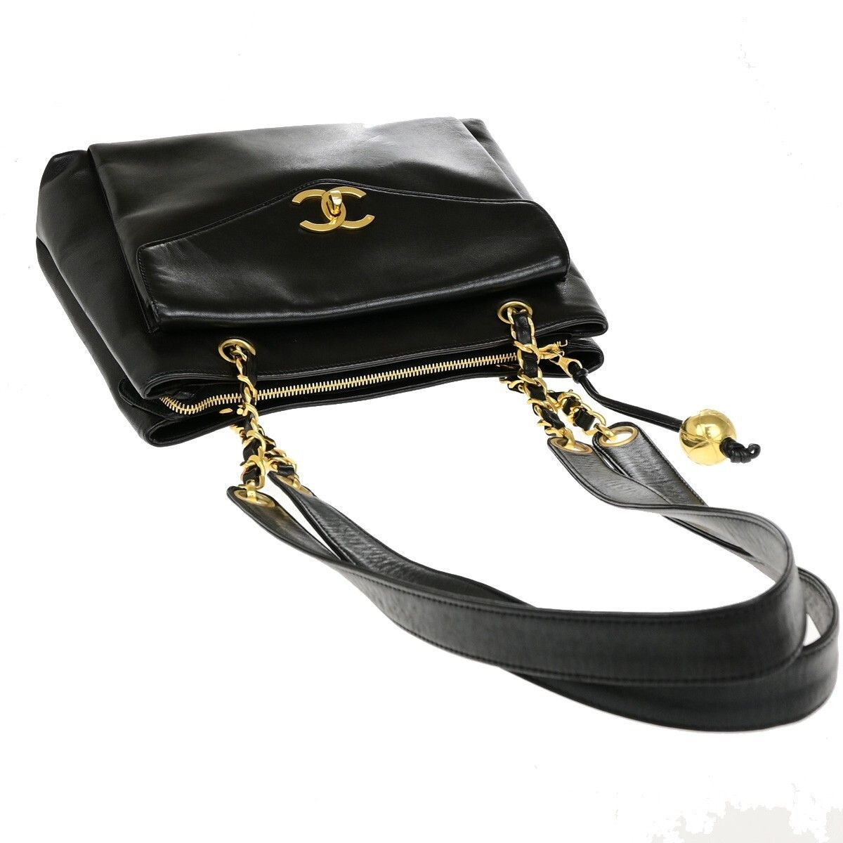 Chanel Chanel Timeless CC Pocket Chain Tote Stitched Calfskin Size ONE SIZE - 10 Thumbnail