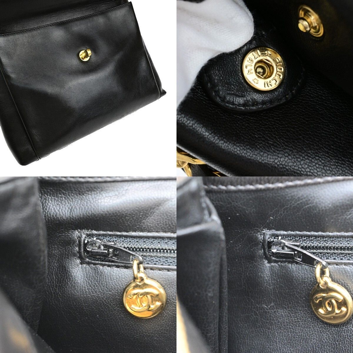 Chanel Chanel Timeless CC Pocket Chain Tote Stitched Calfskin Size ONE SIZE - 17 Thumbnail