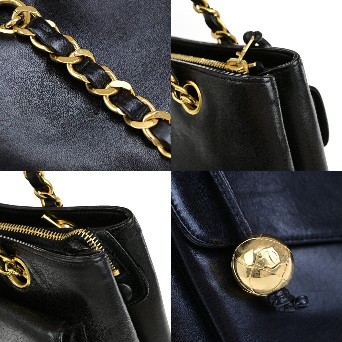 Chanel Chanel Timeless CC Pocket Chain Tote Stitched Calfskin Size ONE SIZE - 15 Thumbnail