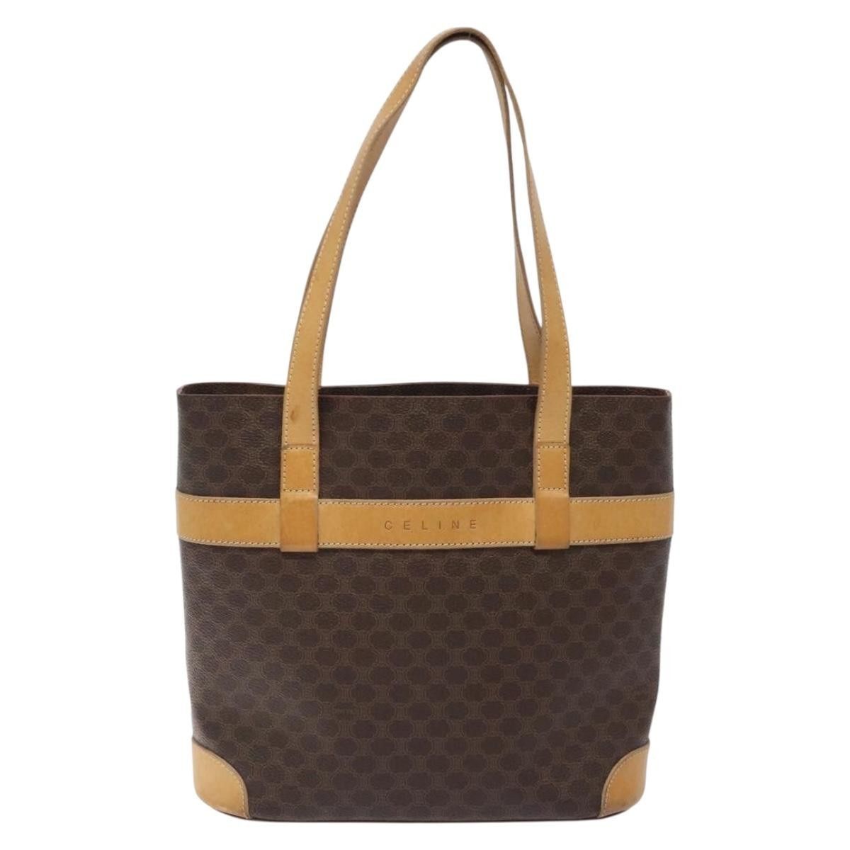 Celine Celine Vintage Macadam Shoulder Bag Leather Size ONE SIZE - 13 Thumbnail