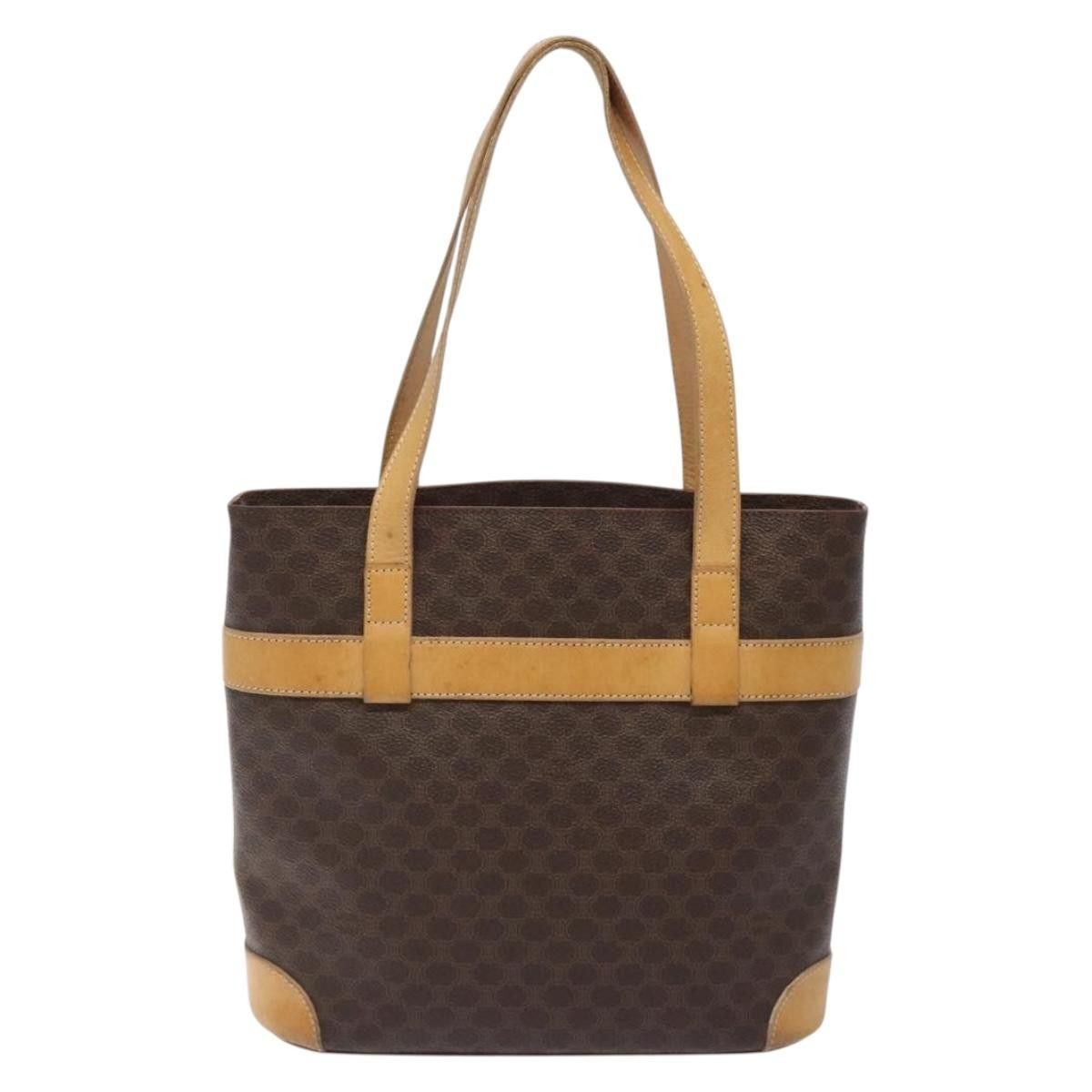 Celine Celine Vintage Macadam Shoulder Bag Leather Size ONE SIZE - 2 Thumbnail