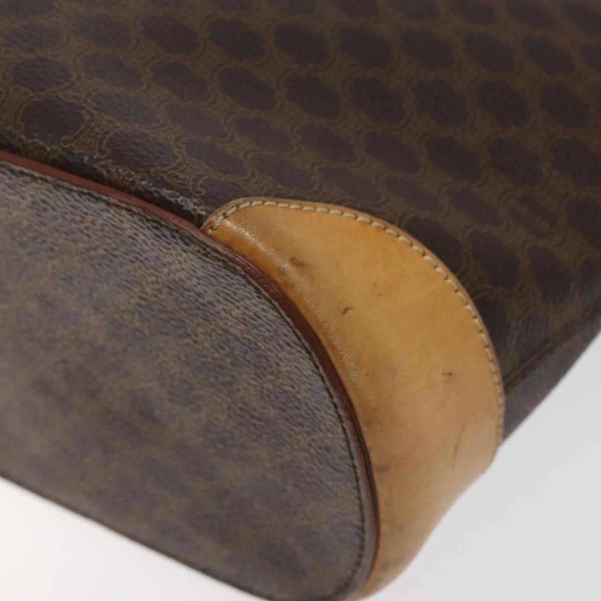 Celine Celine Vintage Macadam Shoulder Bag Leather Size ONE SIZE - 9 Thumbnail