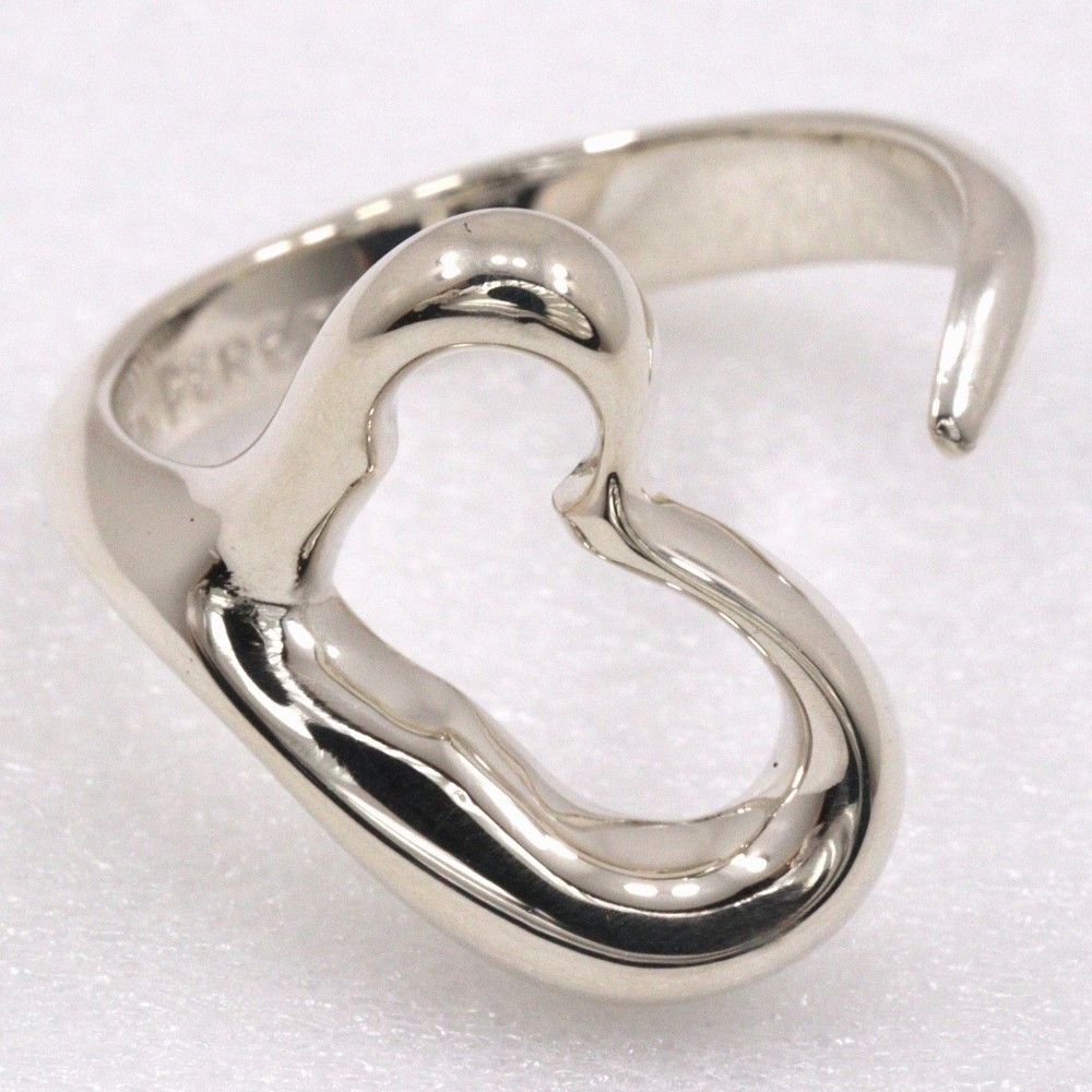 Tiffany & Co. Tiffany & Co. Elsa Peretti Open Heart Ring Silver 925 Size ONE SIZE - 2 Thumbnail
